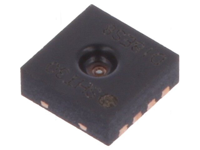 Sensor: temperatuur en vochtigheid; 0÷100%RH; -40÷125°C; DFN8 Sensor: temperatuur en vochtigheid; 0÷100%RH; -40÷125°C; DFN8